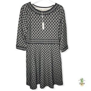 MAX STUDIO Knit 3/4 Sleeve Dress